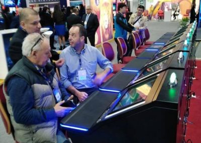 Máquinas de Seslin SAC en Perú Gaming Show 2019